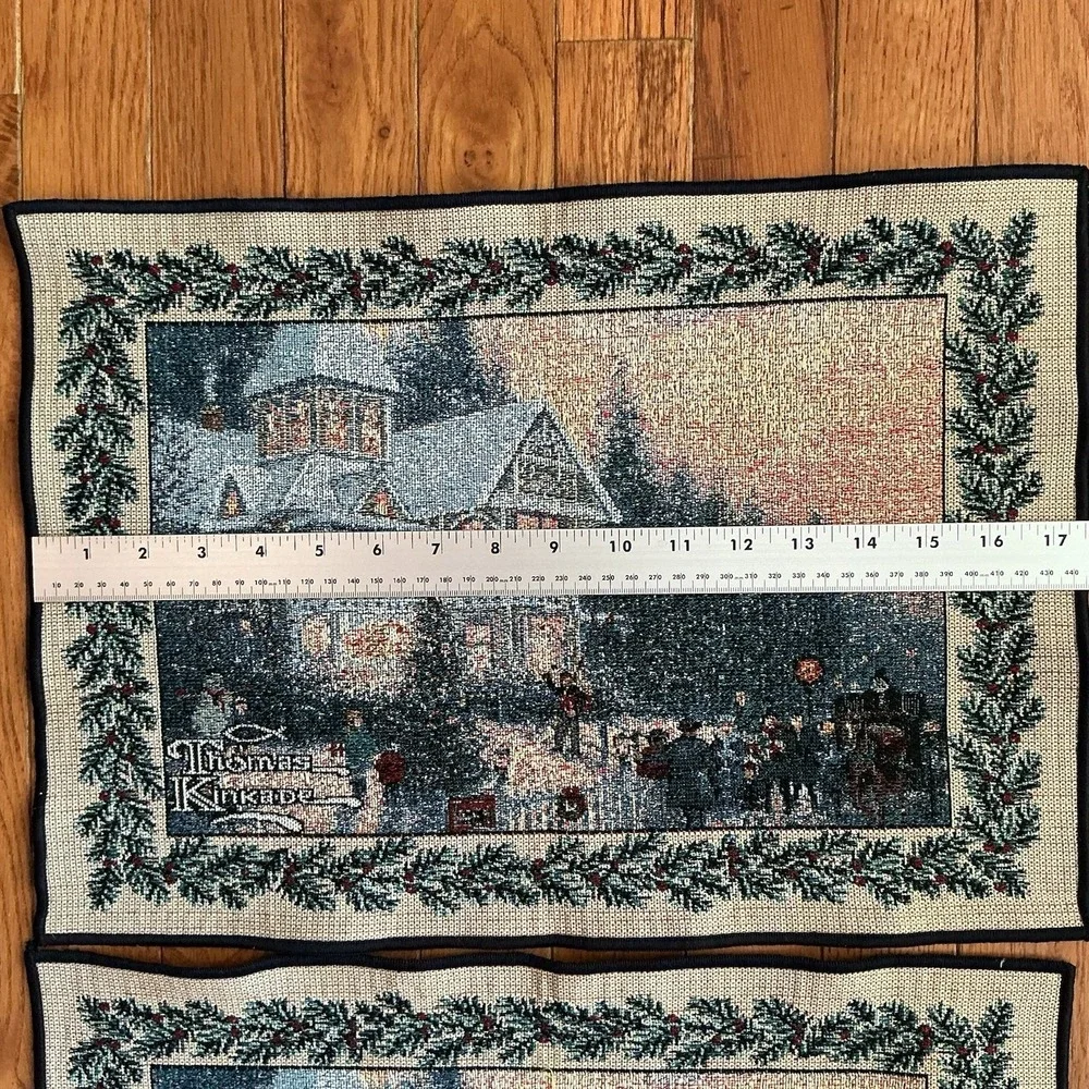 Thomas Kinkade Set Of (4) Placemats 18